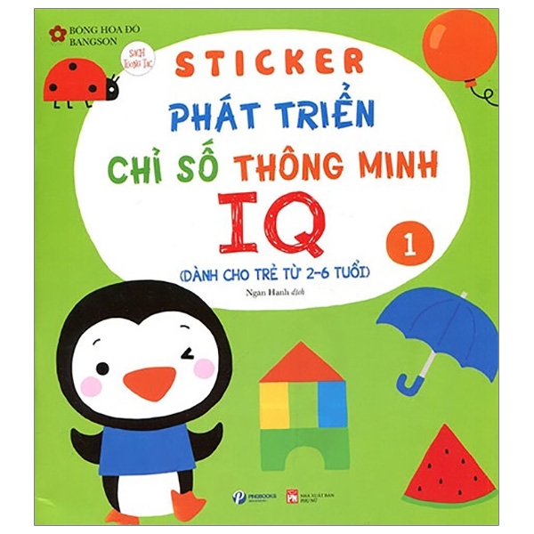 Fahasa - sticker phát triển chỉ số thông minh iq - tập 1