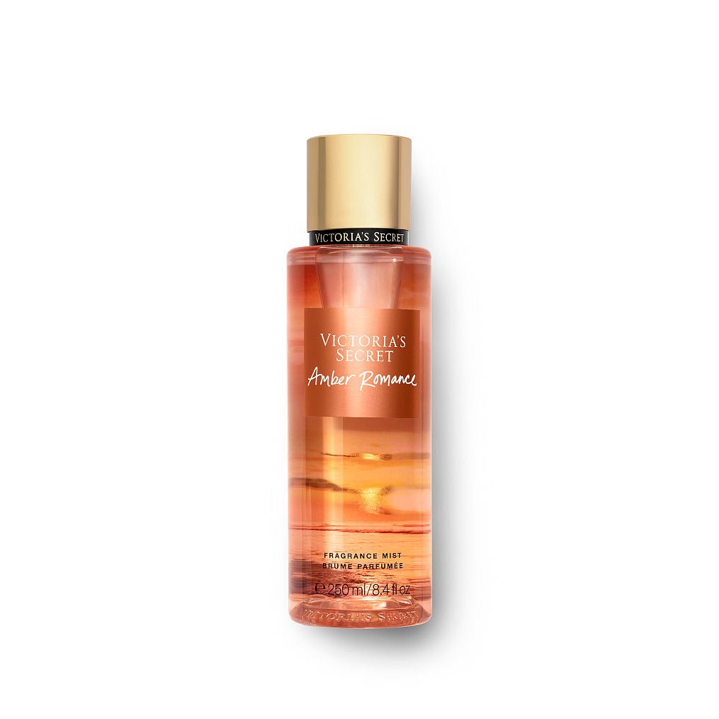 victoria's secret amber romance shimmer body mist