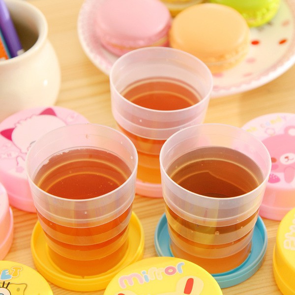 Ly Cốc nhựa gấp gọn - cốc du lịch