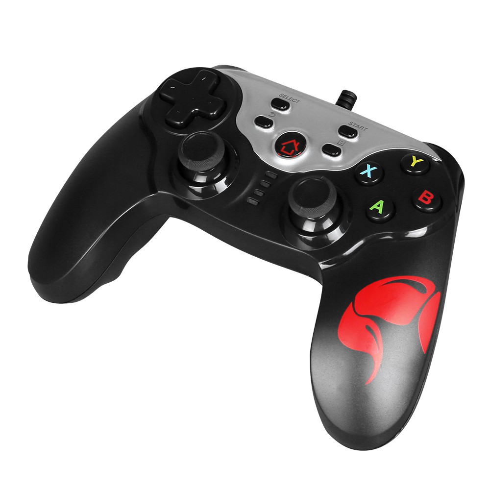 Tay cầm chơi game đơn rung marvo gt 014 đen