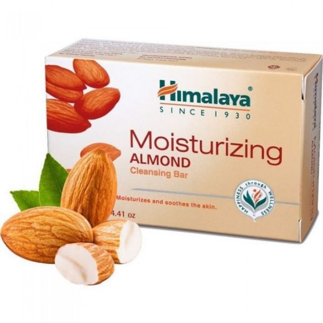 Xà phòng hạnh nhân dưỡng ẩm Himalaya Moisturizing Almond Soap 75g