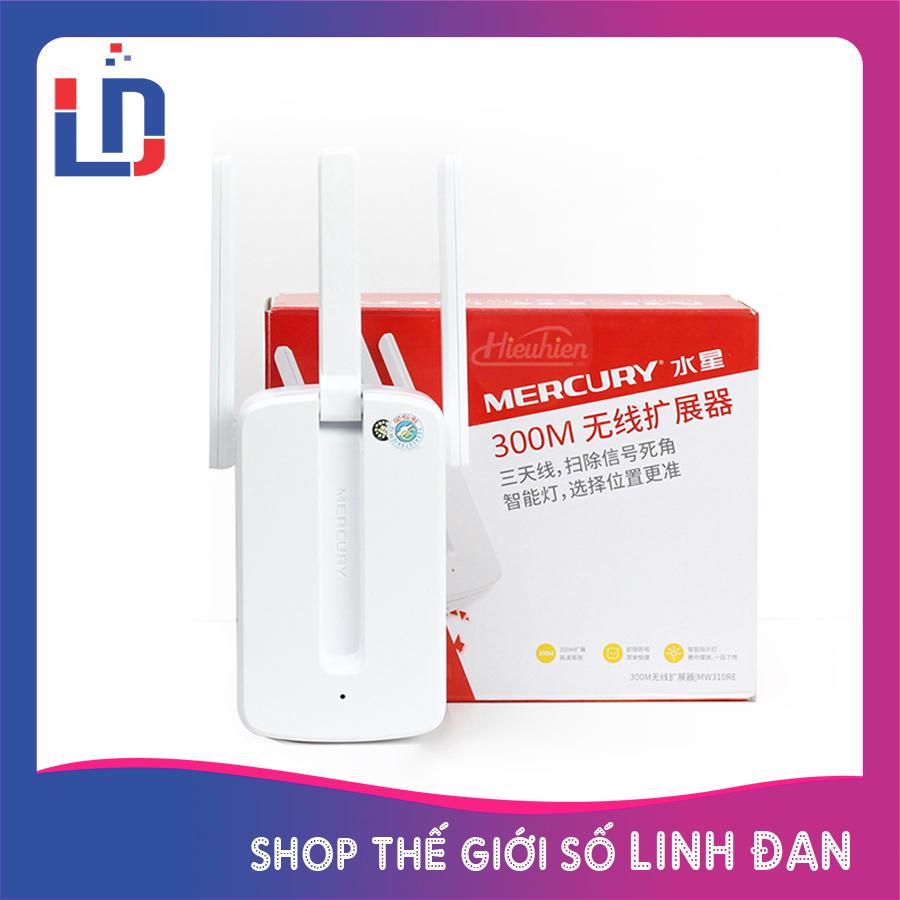 Kích sóng wifi Mercury MW310RE tốc độ 300Mbps 3 râu