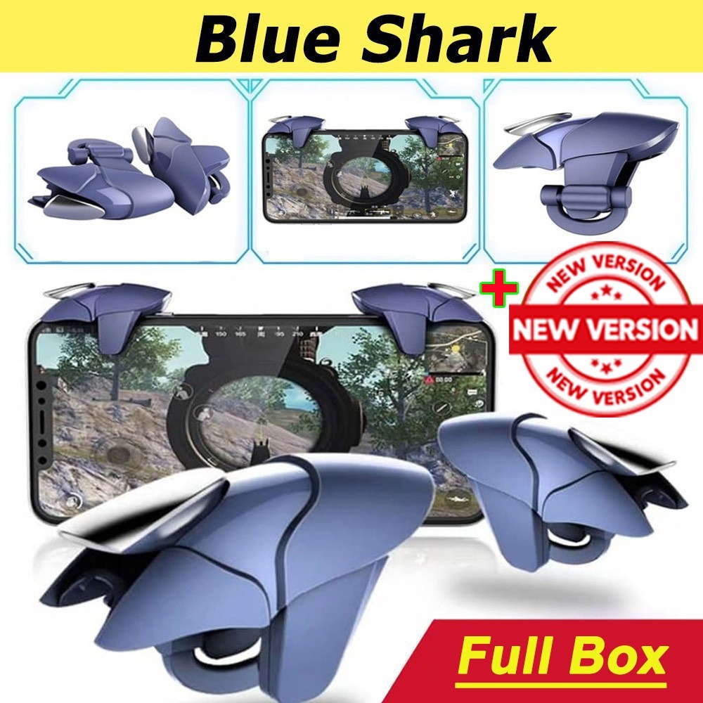 Nút bắn pubg blue shark - nút bấm pubg phụ kiện chơi pubg mobile, sản phẩm tốt với chất lượng và độ bền cao, và được cam kết sản phẩm y như hình
