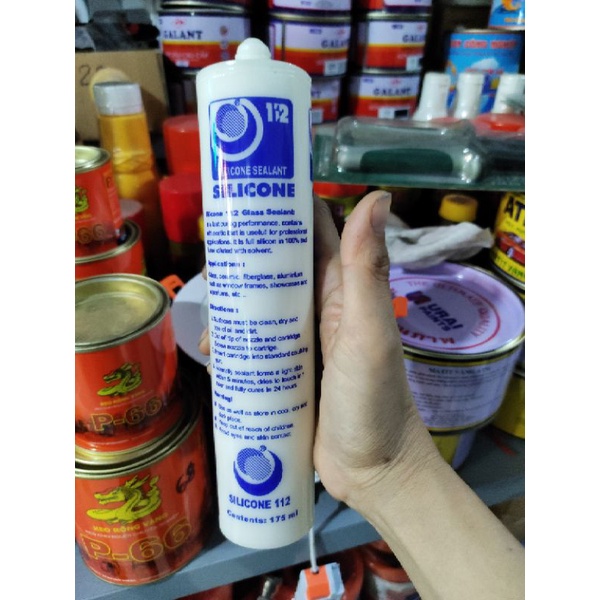 Keo silicon 112,hoặc súng bắn keo