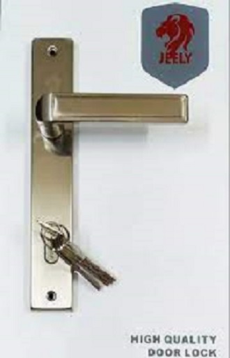 Khoá tay gạt cửa jeely h602 dùng cho cửa nhôm hệ 700, cửa sắt hộp 4x4, sắt hộp 3x6