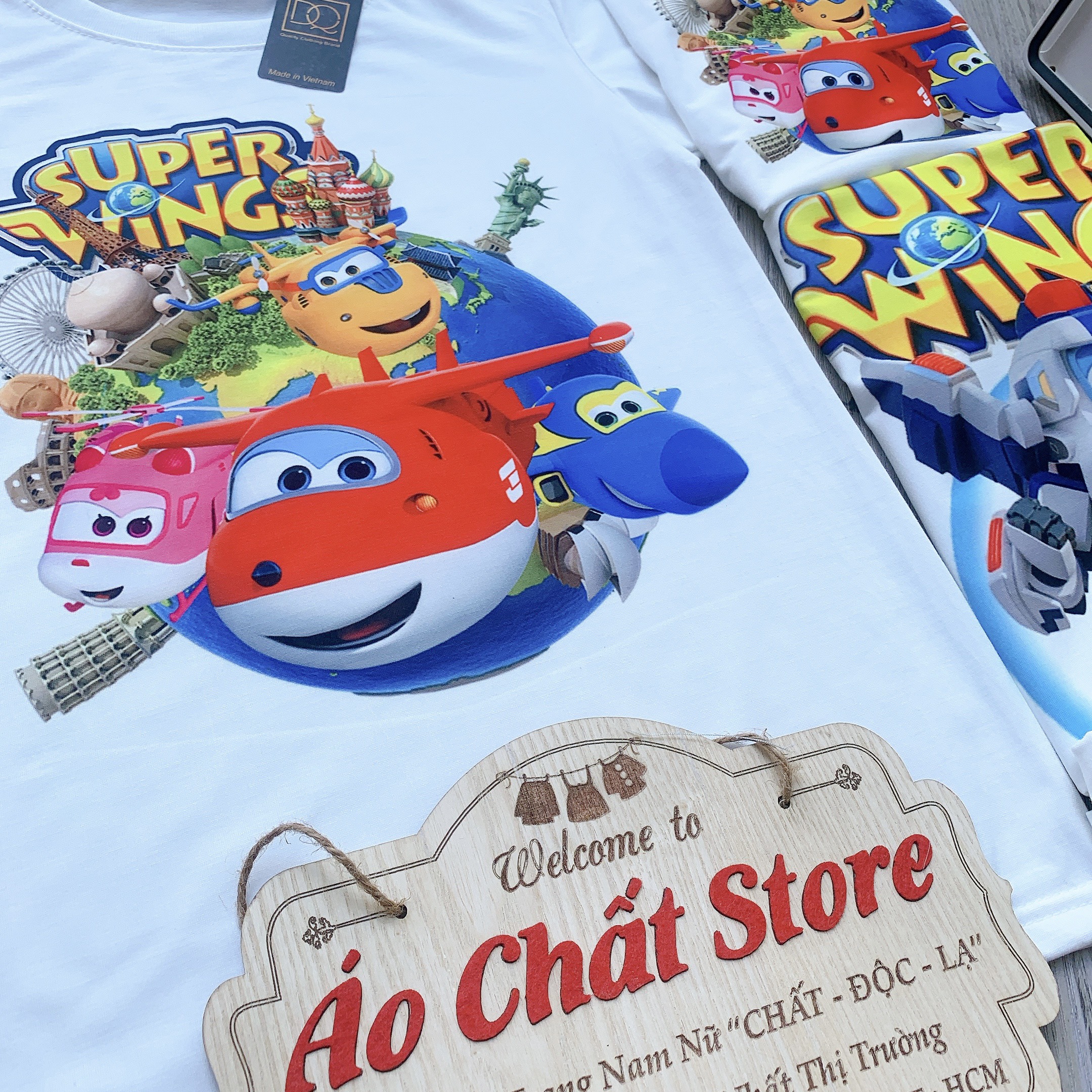 Hcm]Áo Đội Bay Siêu Đẳng Super Wings Tay Ngắn Cho Bé Trai | Bé Gái Đẹp Sw05  ( Hình Thật | Lazada.Vn