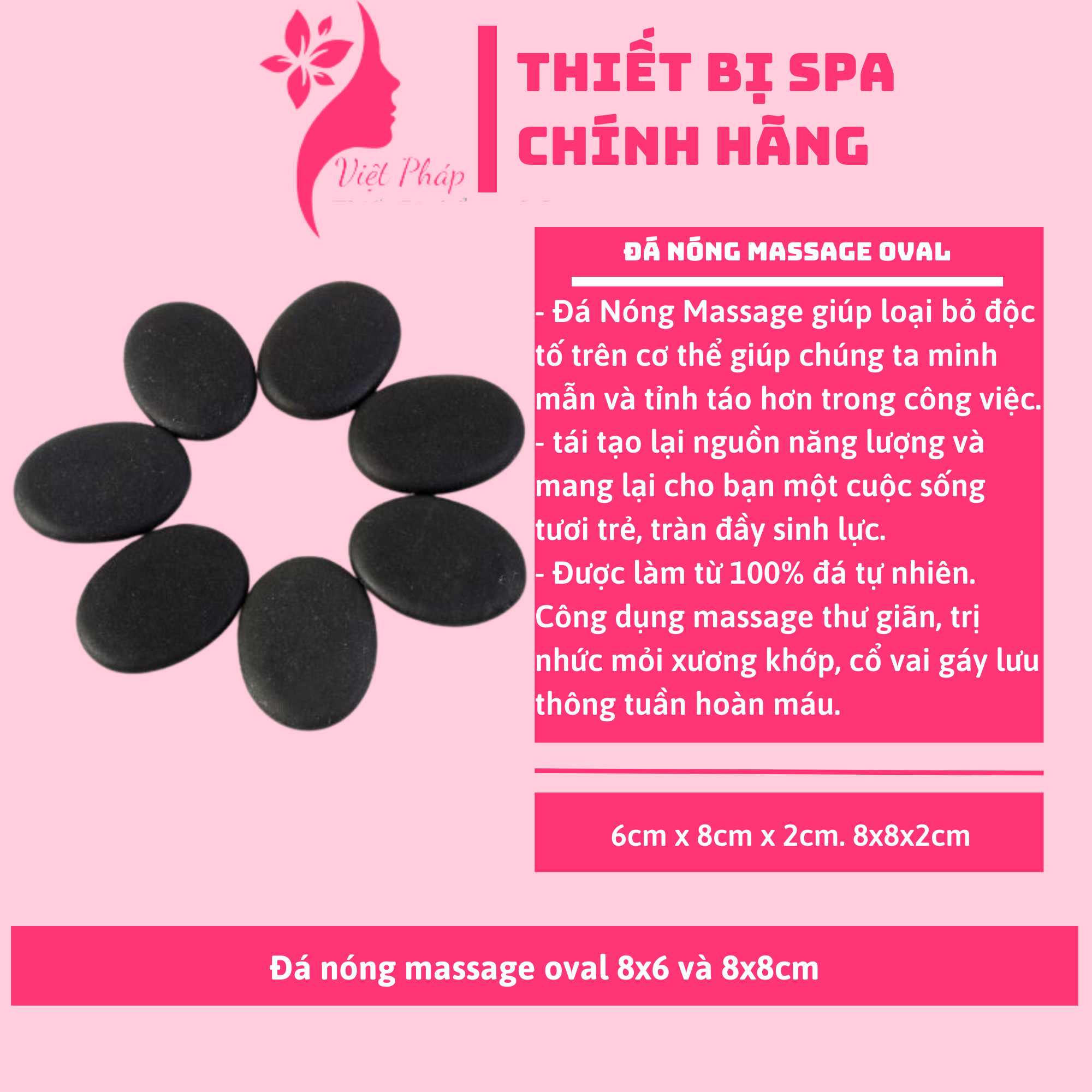 Đá nóng massa body spa đông y đả thông kinh lạc