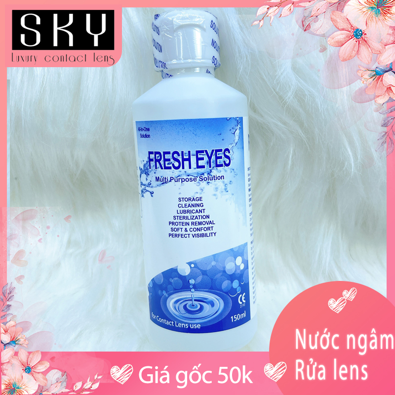 Nước ngâm, rửa lén chuyên dụng Fresh eyes | Video-Ảnh Thật của sản phẩm