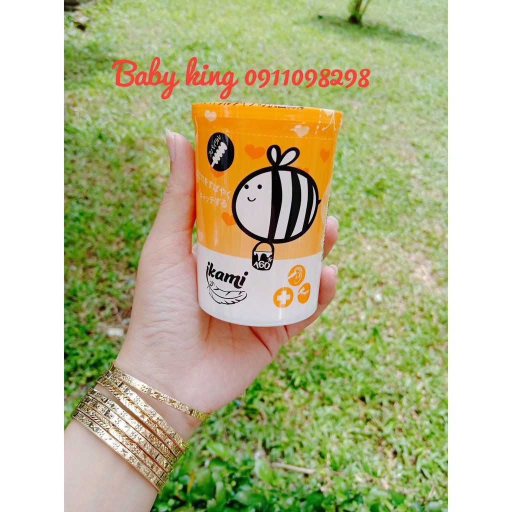 Tăm bông ikami nhật bản cho bé