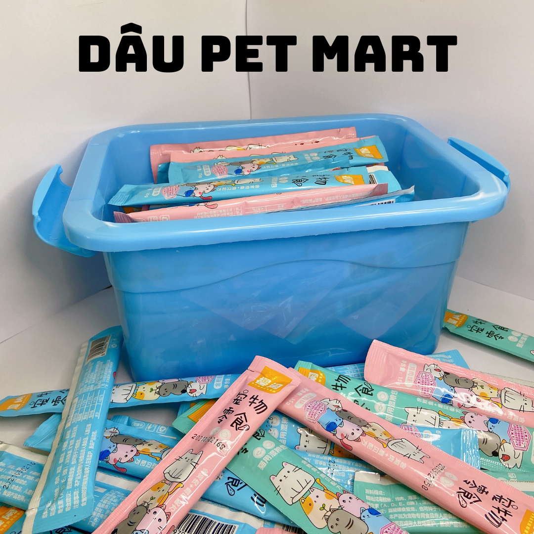 Combo súp thưởng Sakura cho chó mèo mix 3 vị