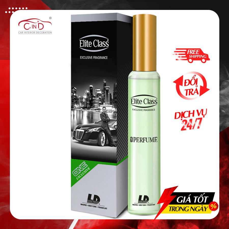 Nước hoa ô tô dạng xịt l&d elite class one exclusive