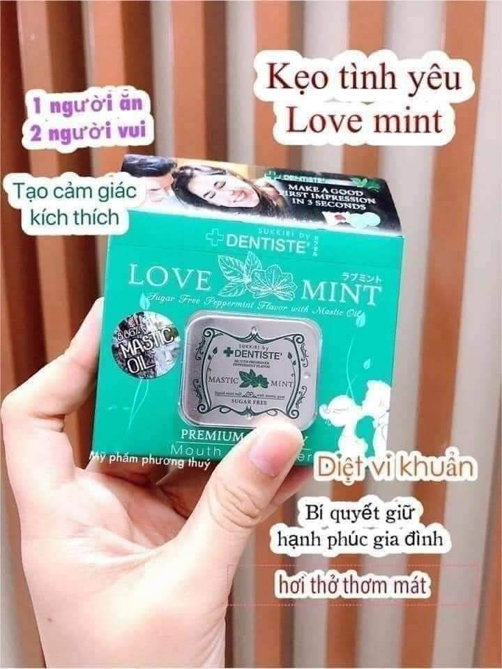 Kẹo tình yêu phòng the Mint Love - ngậm để BJ cực S.ướng