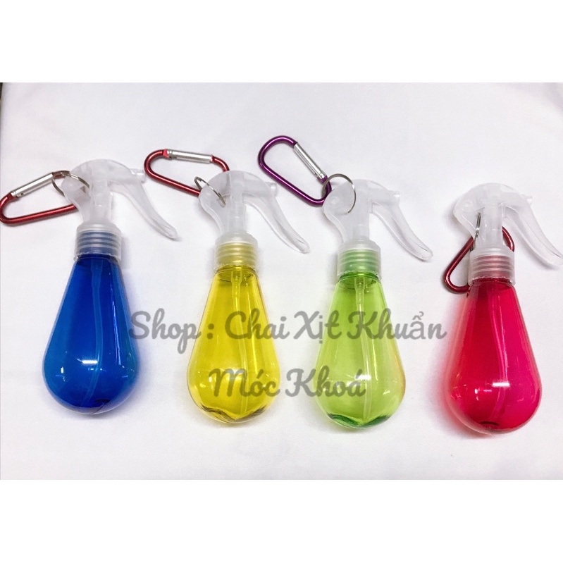 [BX] Bình Xịt Khuẩn Móc Khoá Mini 100ml, Bình Rỗng Đựng Cồn , Siêu Tiện Lợi ( mẫu mới) - Minh Shop