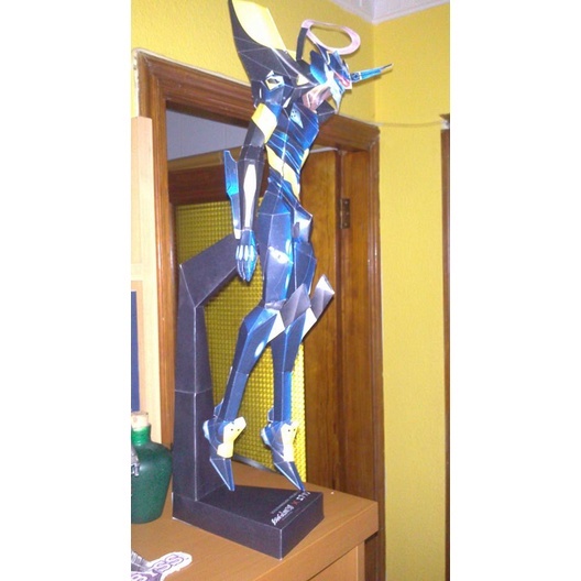 Mô hình giấy 3D mô hình đồ chơi lắp ráp thủ công Evangelion Mark.06