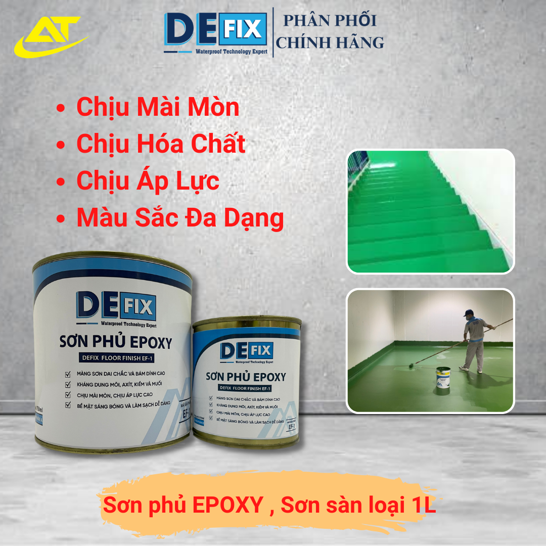 Sơn phủ epoxy loại 1l