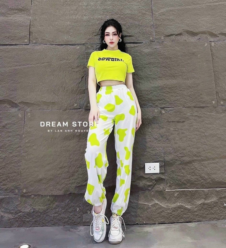 SET BỘ ĐỒ NỮ ÁO CROPTOP QUẦN DÀI CHẤT THUN CƠ GIÃN , 3 MÀU LỰA CHỌN