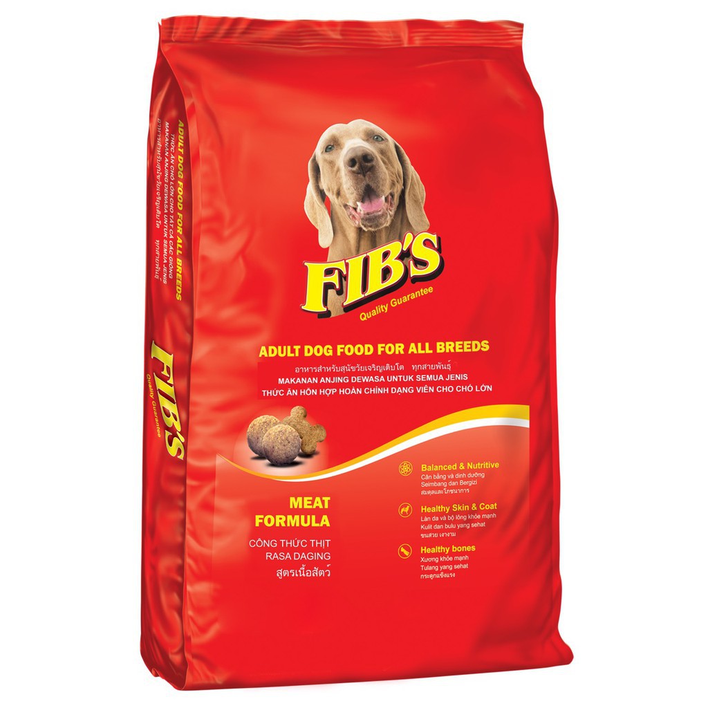 Thức ăn cho chó Lớn FIBs túi chiết 1kg