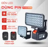 Đèn LED 35/55 bóng siêu sáng, dùng pin rời chân phổ thông, dùng trong nhà, ngoài trời tiện lợi- bảo hành 24 tháng