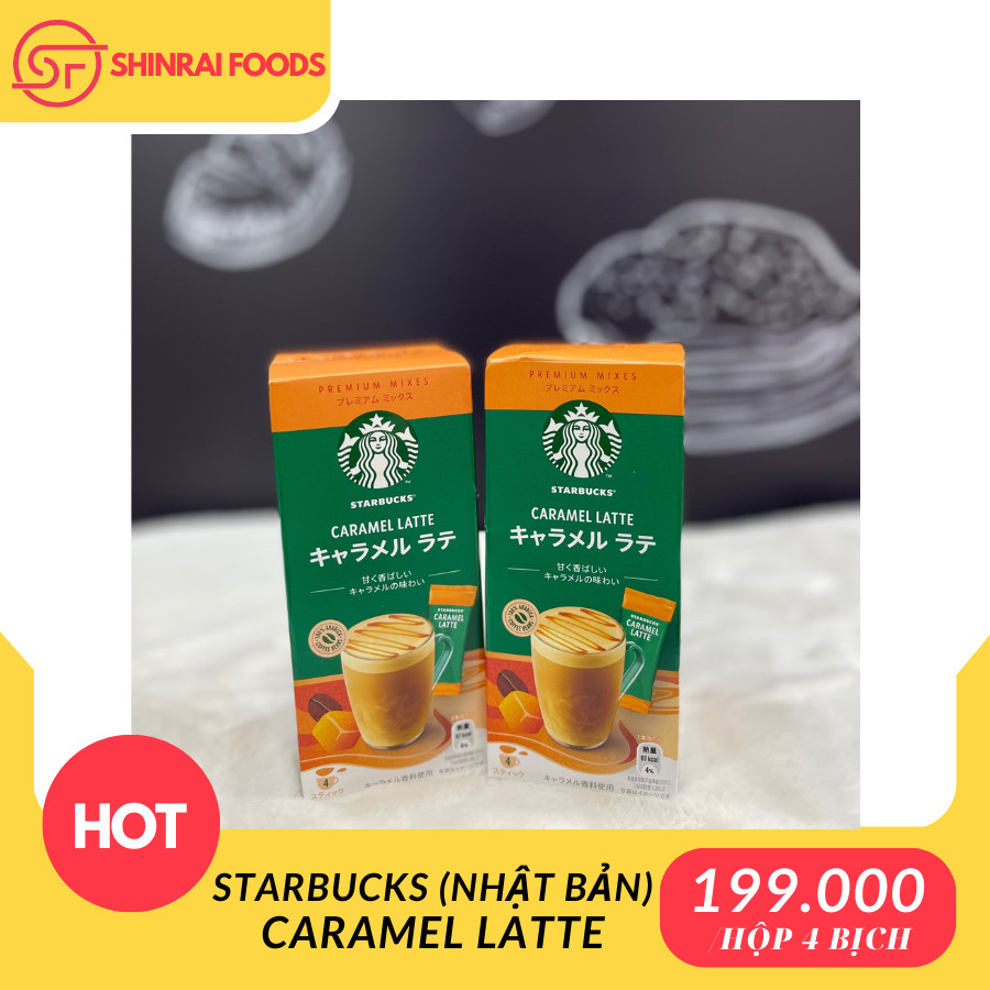 Cà phê hòa tan Starbucks-đủ vị