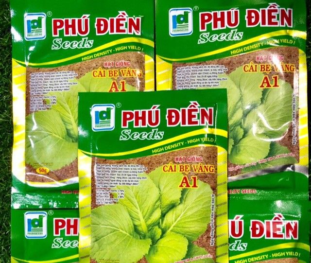 Hạt giống Cải bẹ vàng A1
