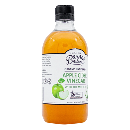 Giấm táo hữu cơ Barnes Naturals 500ml