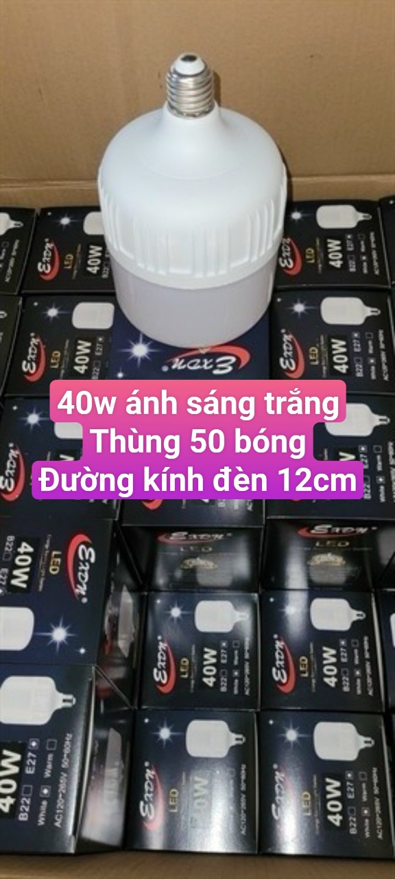Bóng đèn led 40w siêu sáng