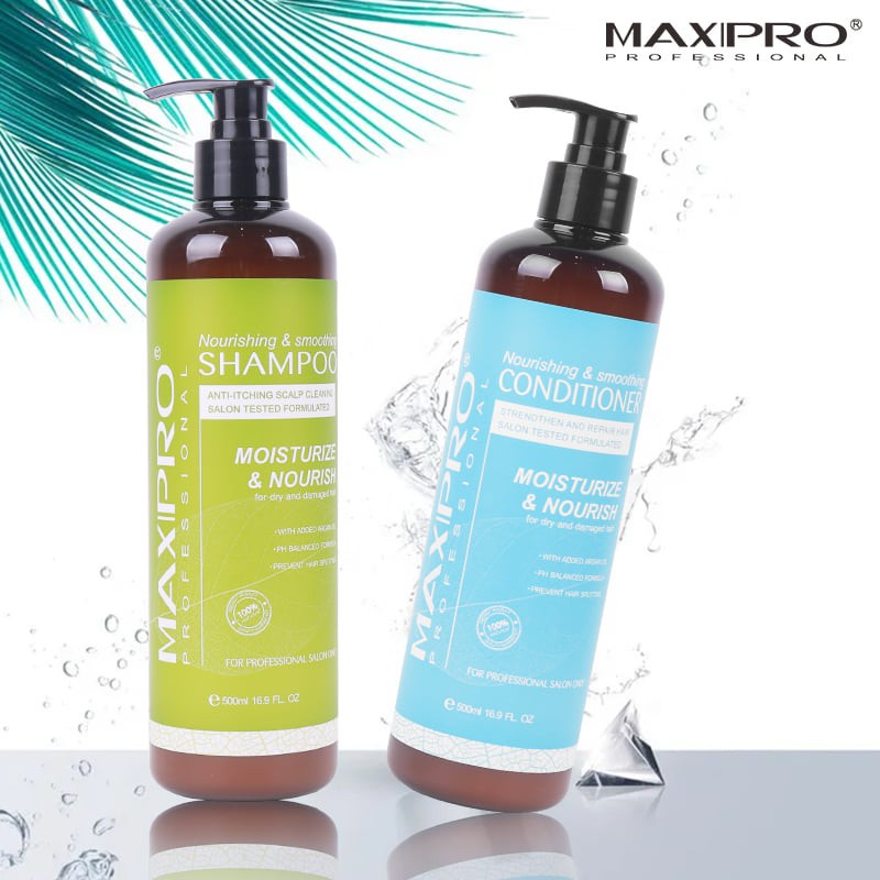 Dầu gội maxipro phục hồi tái tạo - cặp dầu gội maxipr phục hồi ngăn gầu ngăn ngừa tóc rụng 500ml