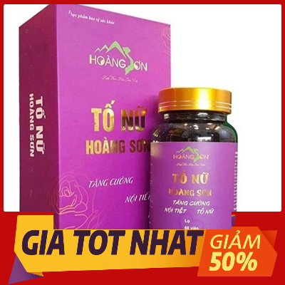 (chính hãng) sx 2024 - dalate 2027 Tố nữ Hoàng Sơn (viên uống nội tiết 60vien/lọ)