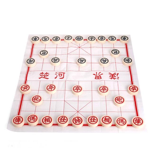 Bộ Cờ Tướng Ngà Liên Hiệp Thành Loại Tốt (Đủ Size) Quân Cờ Đặc Ruột - Hàng Chất Lượng Cao