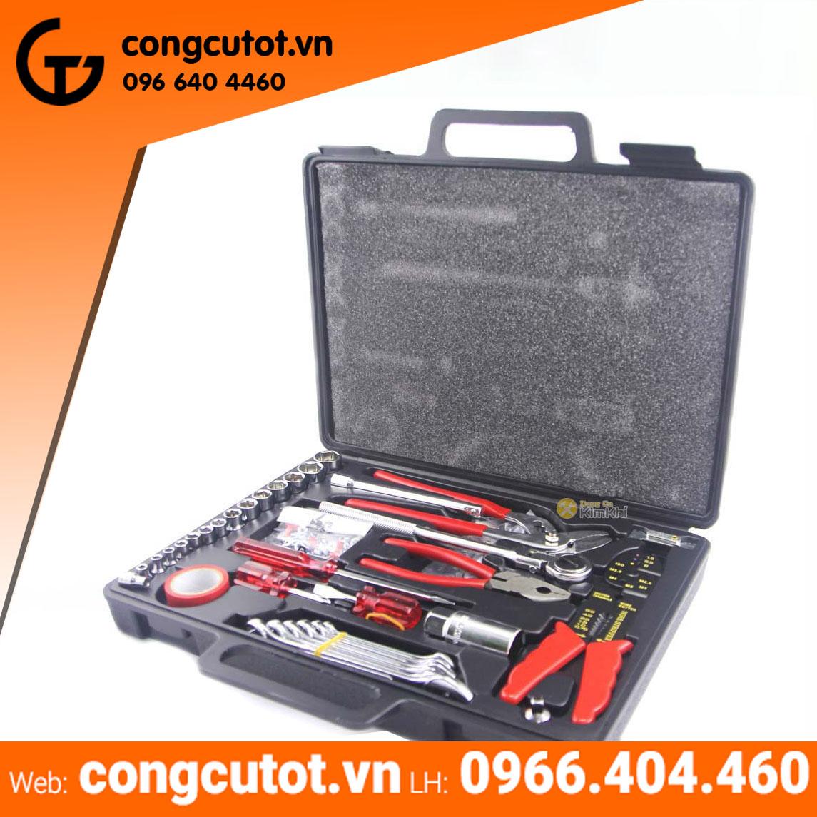 Bộ dụng cụ sửa chữa điện nước 69 chi tiết top tk-23691
