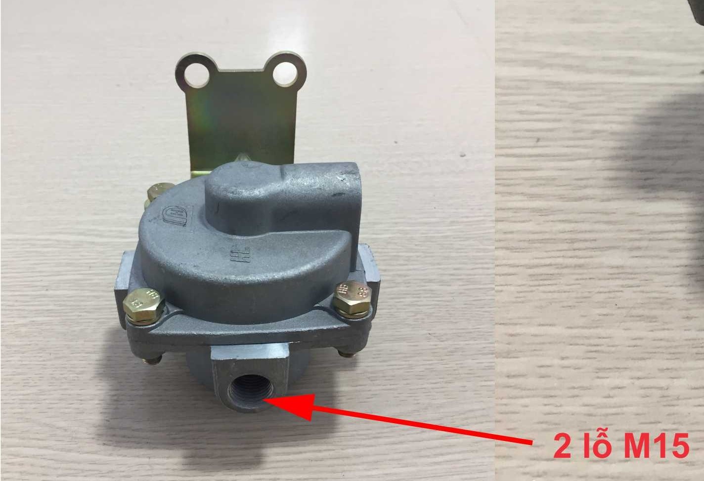 Van chia hơi, Bộ chia hơi EQ140 5 lỗ hơi M16, dùng cho xe Thaco Foton, Ollin, TMT 4.5 tấn