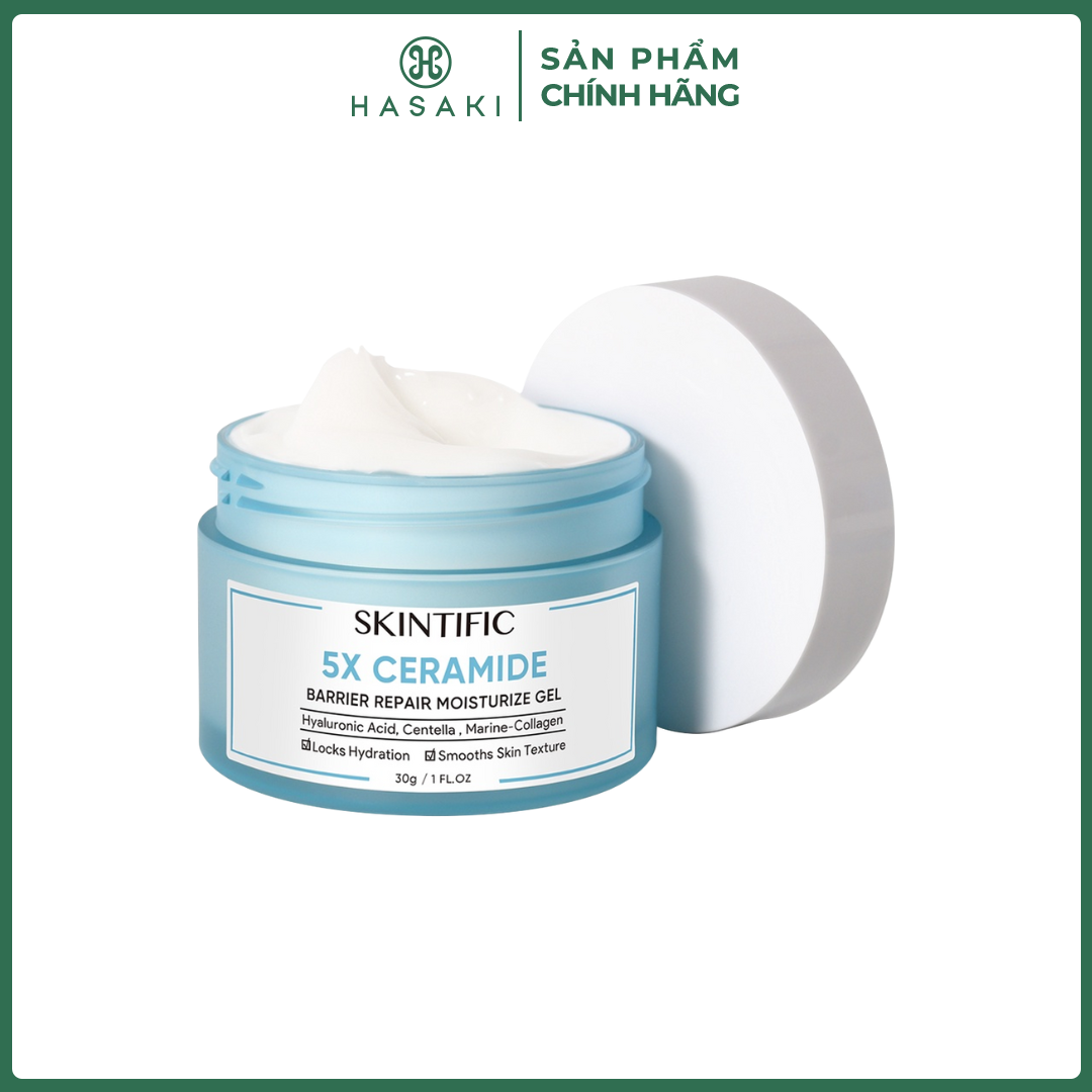 Kem Dưỡng Skintific 5X Ceramide Cấp Ẩm Phục Hồi Da 30g Hasaki Sản Phẩm Chính Hãng