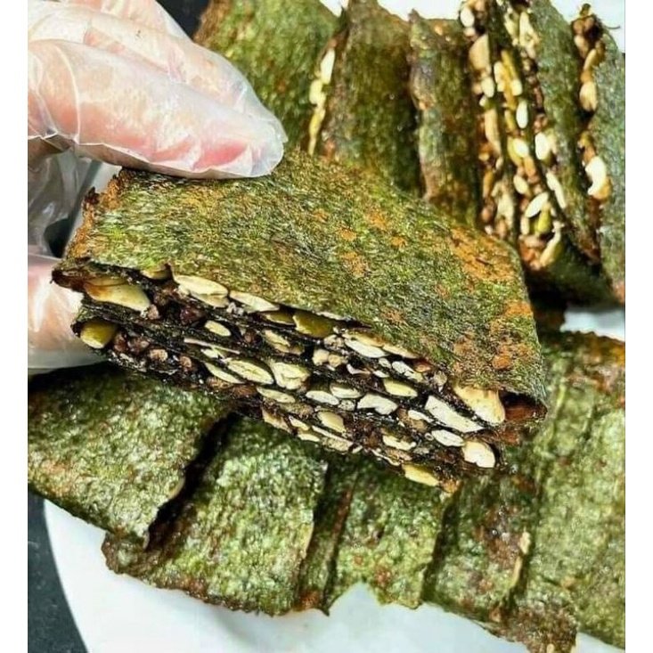 500gr rong biển kẹp hạt dinh dưỡng