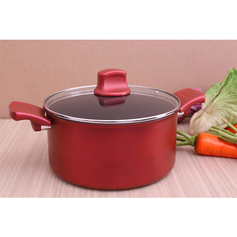 Nồi nhôm chống dính đáy từ tefal character 24cm - c6824672