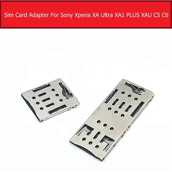 CW amp Daul Sim Card Slot For XA XA1 Plus XA1 Ultra L1 C5 C6 Micro SD Tray
