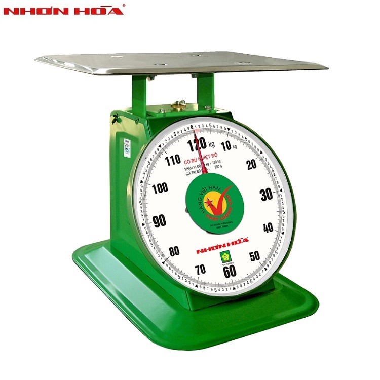 Cân đồng hồ lò xo 120Kg - mặt số 11 inches Nhơn Hòa NHS-120-11
