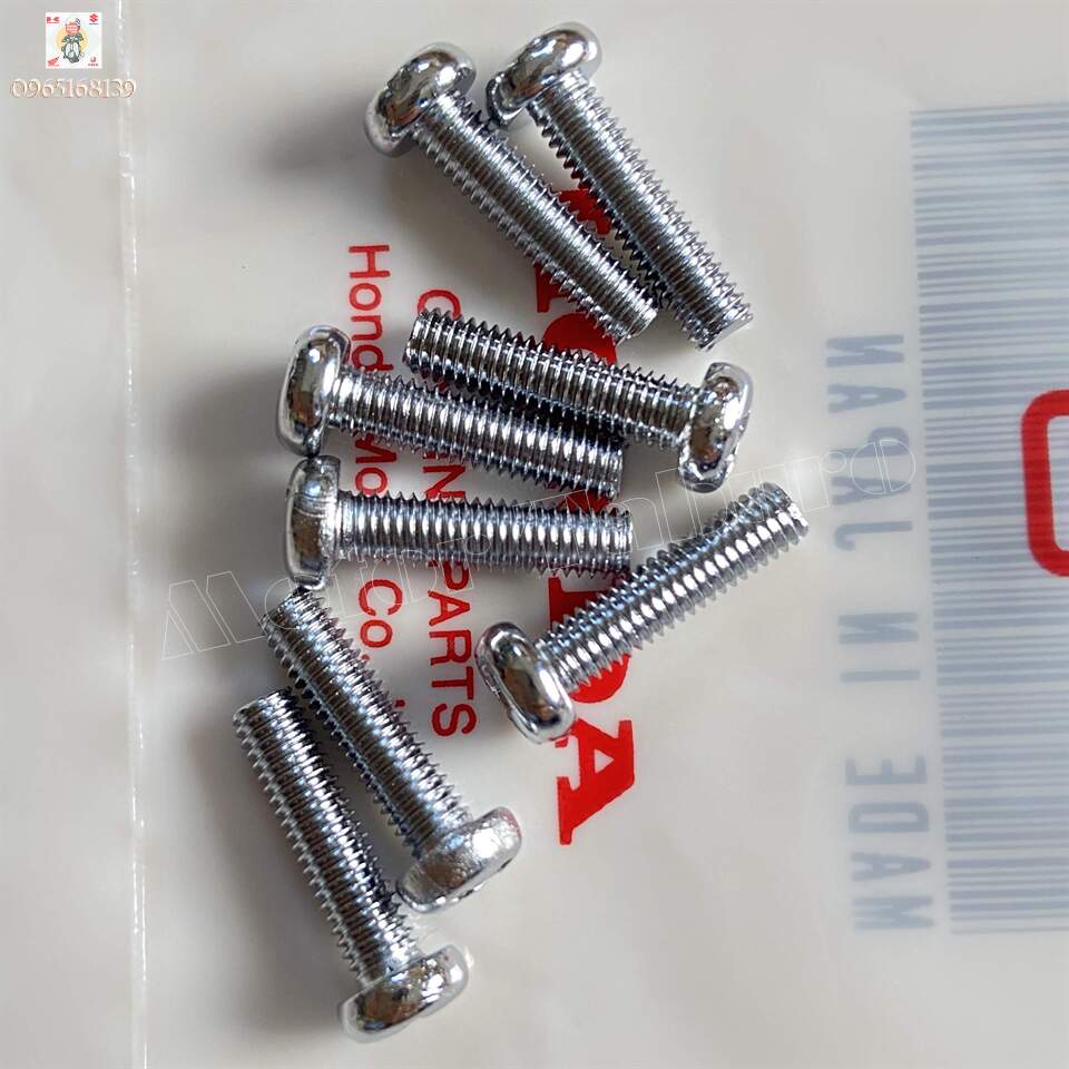 Vít 3 li dài 12mm bắt chụp xi nhan honda ss50 66 67 68 69 72