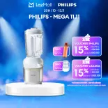 Máy Xay Sinh Tố HR3760/01 - 1500W - Công Nghệ Problend Ultra Xay Tốc Độ Cao - Màn Hình Kỹ Thuật Số, Điều Khiển Đơn Giản, Cối Thủy Tinh 2L - Hàng Phân Phối Chính Hãng