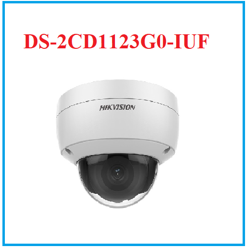 Camera ip dome hồng ngoại 2.0 megapixel hikvision ds-2cd1123g0-iuf