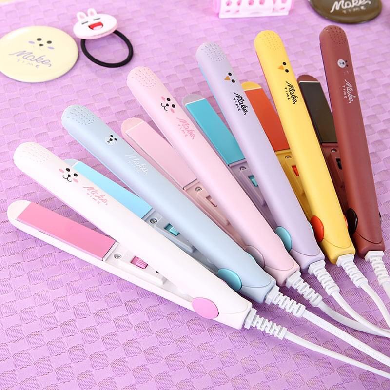 Máy uốn duỗi tóc mini hình thú