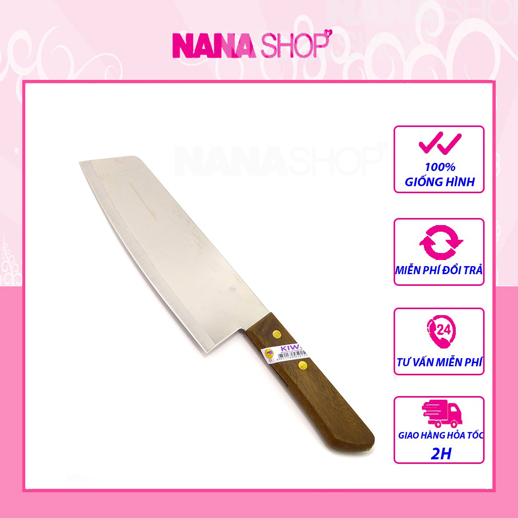 DAO NHÀ BẾP TRUNG CÁN GỖ KIWI THÁI LAN MS22-21