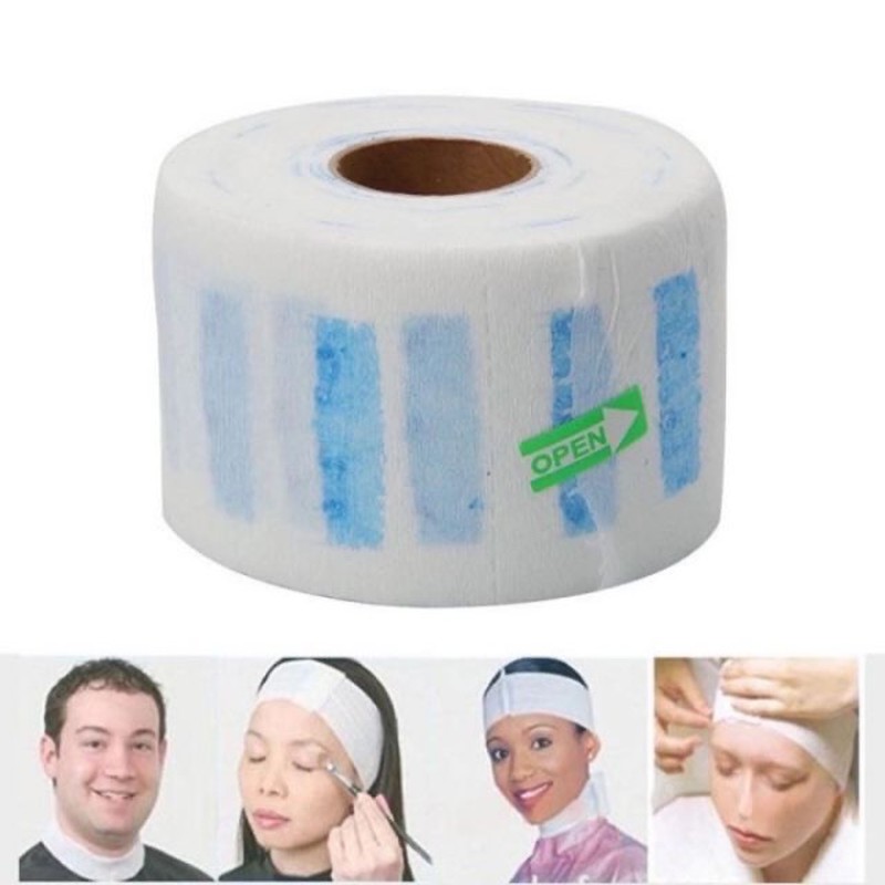 Cuộn Giấy quấn cổ cắt tóc baber