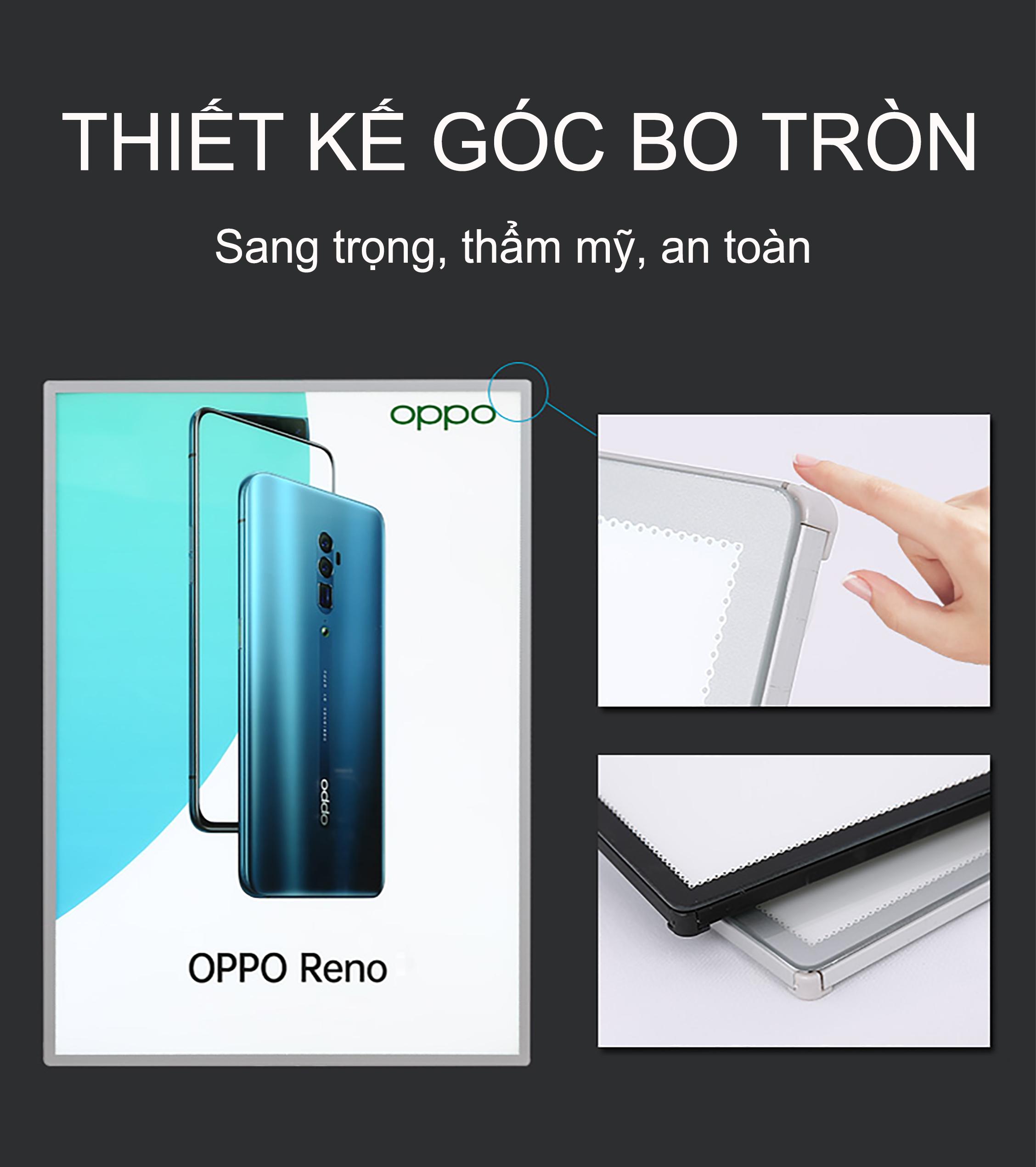 Hộp đèn siêu mỏng treo tường khổ a1