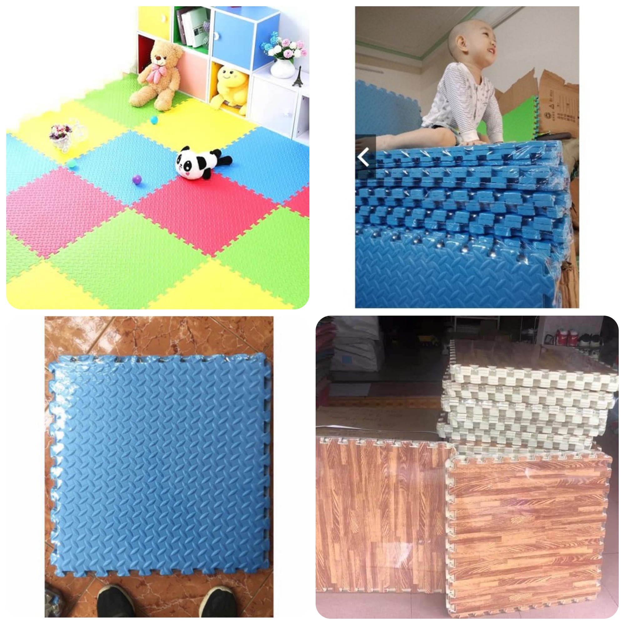 BỘ 36 MIẾNG THẢM XỐP LÓT SÀN NHÀ CAO CẤP