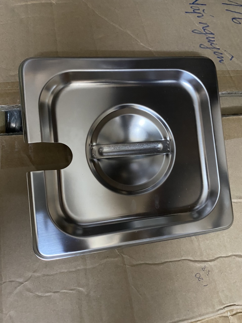 Nắp khay inox GN 1/6 Đựng Thực Phẩm Topping 7giftshop