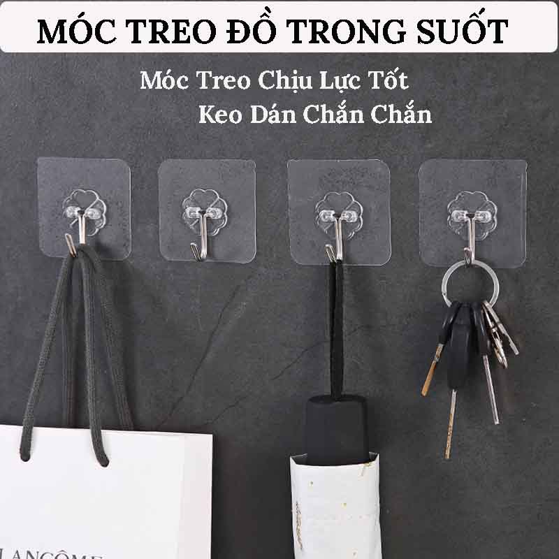 Móc dán tường - móc dán tường chịu lực - móc treo tường - sonhouse