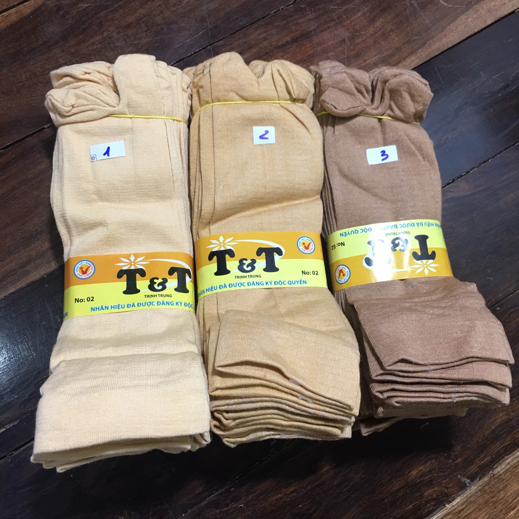 Siêu rẻ combo 5 đôi tất cotton t&t trịnh trung