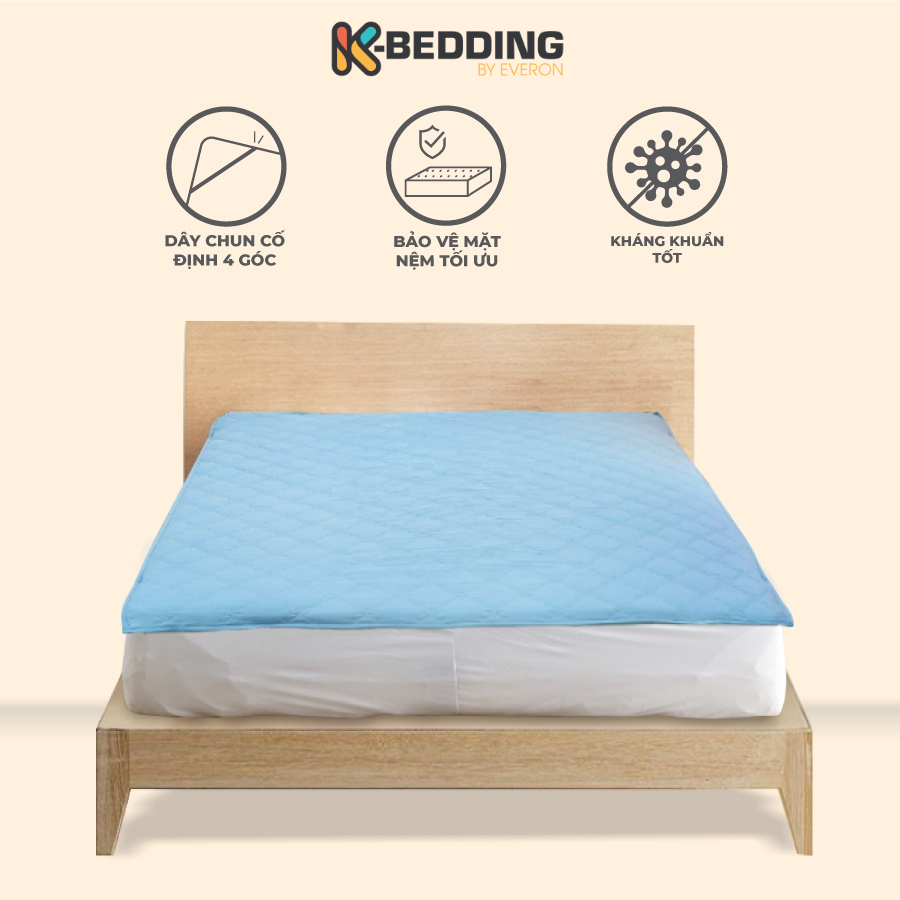 Nệm trải sàn đa năng K-Bedding chất vải MicroTencel - Giao màu ngẫu nhiên