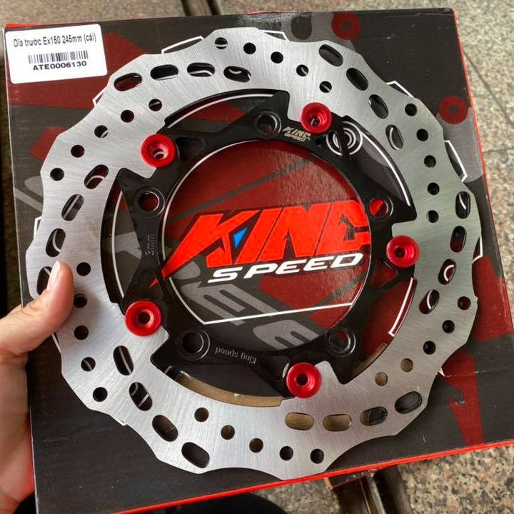 Đĩa KingSpeed 245mm trước như zin (5lỗ ) cho Exciter 150
