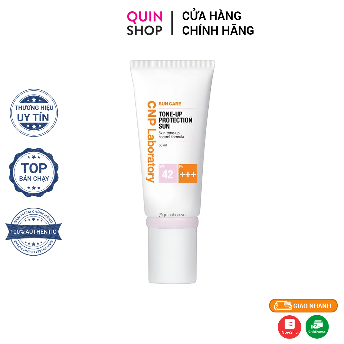 Kem Chống Nắng Nâng Tone Da CNP Laboratory Tone-Up Protection Sun